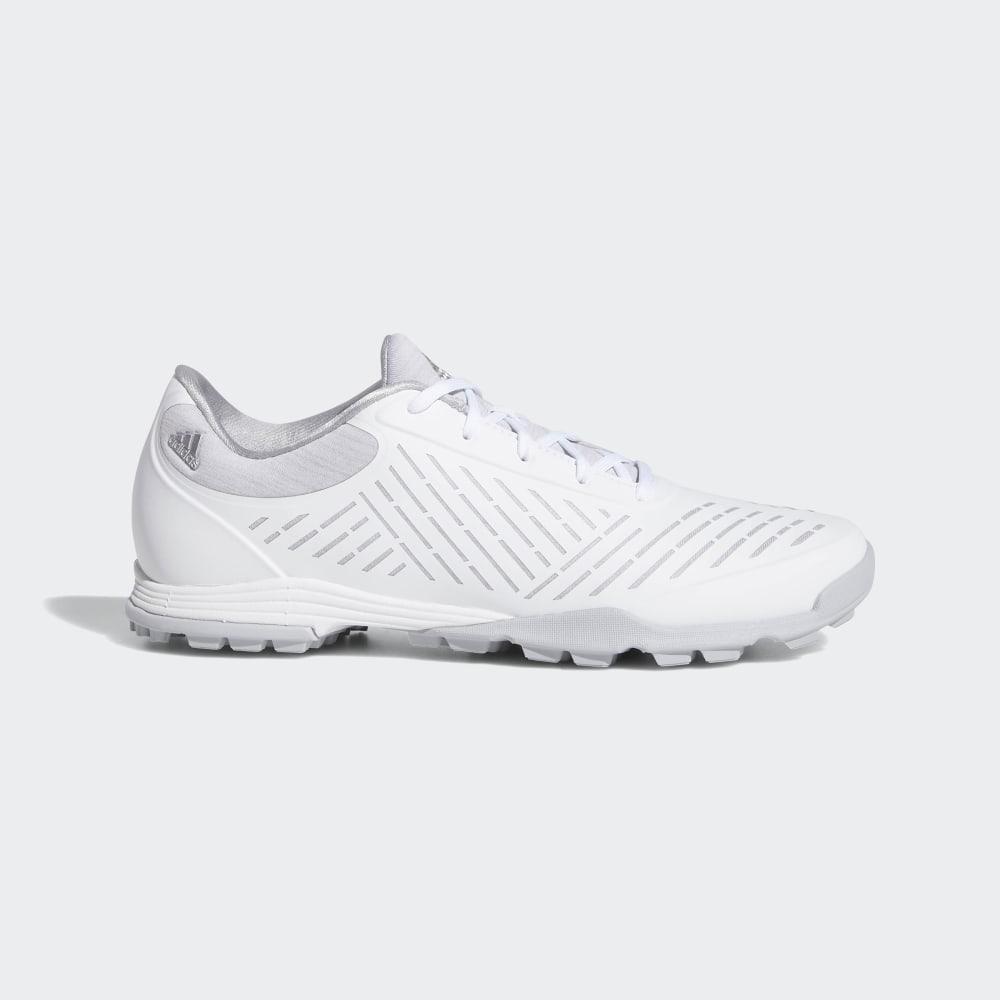 Pantofi Golf Adidas Adipure Sport 2.0 Dama Romania - Albi/Gri/Argintii Metal BD7196